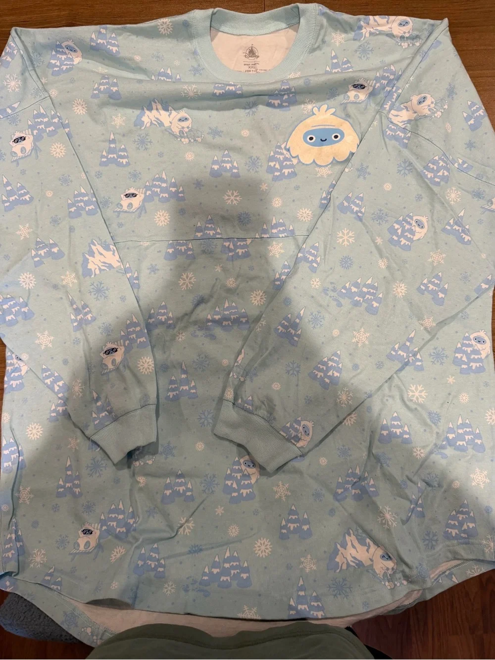 Walt Disney World Women's Light Blue Yeti Graphic Spirit Jersey XXL - Picture 6 of 6